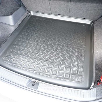 Kofferraumwannen Skoda Kodiaq II MHEV, karosserie suv, baujahr 02.2024 - bis heute, oberer kofferraumboden, varioboden im hoechsten ebene | 193993BSC