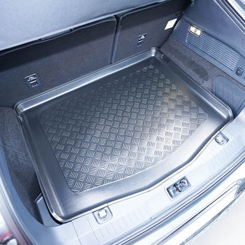 Kofferraumwannen Ford Mustang Mach-E electric, karosserie suv, baujahr 05.2021 - bis heute, oberer Kofferraumboden #1