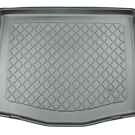 Kofferraumwannen Ford Mustang Mach-E electric, karosserie suv, baujahr 05.2021 - bis heute, oberer kofferraumboden, varioboden im hoechsten ebene | 194053GRD