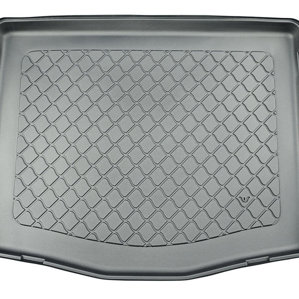 Kofferraumwannen Ford Mustang Mach-E electric, karosserie suv, baujahr 05.2021 - bis heute, oberer kofferraumboden, varioboden im hoechsten ebene | 194053GRD