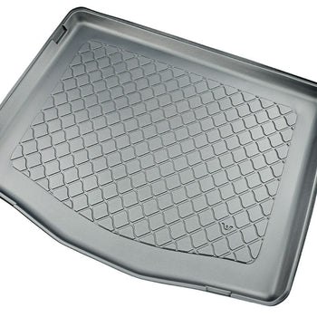 Kofferraumwannen Ford Mustang Mach-E electric, karosserie suv, baujahr 05.2021 - bis heute, oberer kofferraumboden, varioboden im hoechsten ebene | 194053GRD