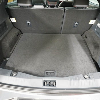 Kofferraumwannen Ford Mustang Mach-E electric, karosserie suv, baujahr 05.2021 - bis heute, oberer kofferraumboden, varioboden im hoechsten ebene | 194053GRD