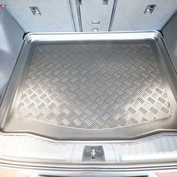 Kofferraumwannen Ford Explorer VI EV, karosserie suv, baujahr 06.2024 - bis heute, oberer kofferraumboden, varioboden im hoechsten ebene | 194060BSC