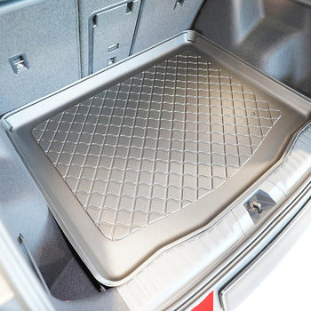 Kofferraumwannen Ford Explorer VI EV, karosserie suv, baujahr 06.2024 - bis heute, oberer kofferraumboden, varioboden im hoechsten ebene | 194060GRD