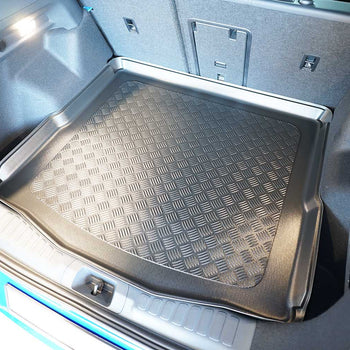 Kofferraumwannen Ford Capri EV, karosserie suv, baujahr 09.2024 - bis heute, oberer kofferraumboden, varioboden im hoechsten ebene | 194061BSC