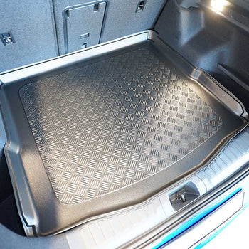 Kofferraumwannen Ford Capri EV, karosserie suv, baujahr 09.2024 - bis heute, oberer kofferraumboden, varioboden im hoechsten ebene | 194061BSC