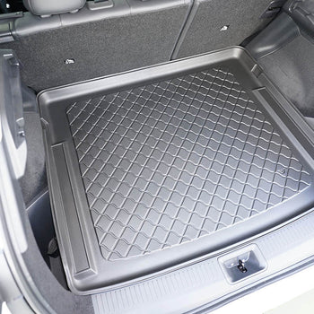 Kofferraumwannen Nissan Ariya Electric, karosserie suv, baujahr 2022 - bis heute, oberer kofferraumboden, varioboden im hoechsten ebene, inklusive modelle mit schienensystem | 194192GRD