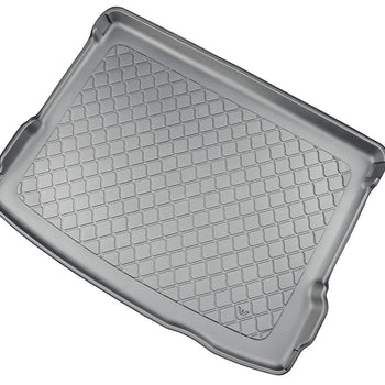 Kofferraumwannen Hyundai Kona II Hybrid, karosserie suv, baujahr 04.2023 - bis heute, oberer kofferraumboden, varioboden im hoechsten ebene, mit/ohne subwoofer | 194223GRD