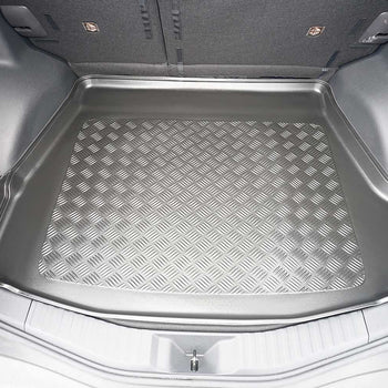 Kofferraumwannen Subaru Solterra EV, karosserie suv, baujahr 11.2022 - bis heute, oberer kofferraum mit abnehmbarer seitenohren für subwoofer | 194282BSC