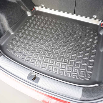 Kofferraumwannen MG ZS Hybrid+, karosserie suv, baujahr 09.2024 - bis heute, oberer kofferraumboden, varioboden im hoechsten ebene | 194356BSC