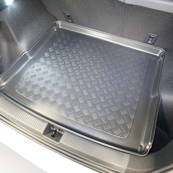 Kofferraumwannen MG S5 EV, karosserie suv, baujahr 03.2025 - bis heute, oberer kofferraumboden, varioboden im hoechsten ebene | 194358BSC