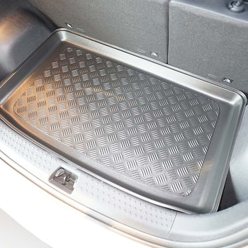 Kofferraumwannen BYD Dolphin, karosserie schrägheck, baujahr 2021 - bis heute, oberer kofferraumboden, varioboden im hoechsten ebene | 194462BSC