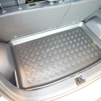 Kofferraumwannen BYD Dolphin, karosserie schrägheck, baujahr 2021 - bis heute, oberer kofferraumboden, varioboden im hoechsten ebene | 194462BSC