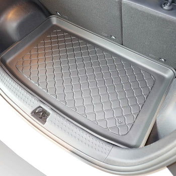 Kofferraumwannen BYD Dolphin, karosserie schrägheck, baujahr 2021 - bis heute, oberer kofferraumboden, varioboden im hoechsten ebene | 194462GRD