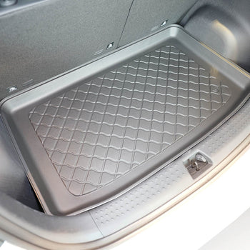 Kofferraumwannen BYD Dolphin, karosserie schrägheck, baujahr 2021 - bis heute, oberer kofferraumboden, varioboden im hoechsten ebene | 194462GRD