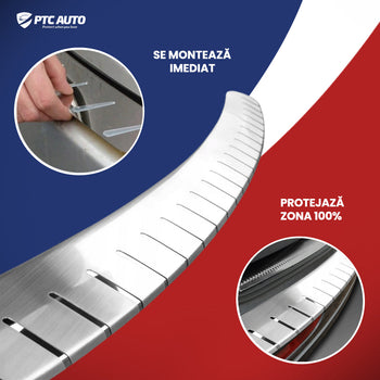 Ladekantenschutz Edelstahl Chevrolet Cruze , baujahr 09.2012 - 2016, karosserie kombi, facelift #1