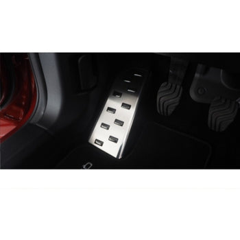 Edelstahl Fußstütze Pedalkappen Nissan Qashqai III, baujahr 06.2021 - bis heute, karosserie suv | 32-4118