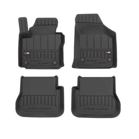 Gummimatten mit hohem Rand Volkswagen Caddy, baujahr 2004 - 10.2020, karosserie van 5 sitzplätze | 3D407350
