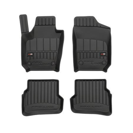 Gummimatten mit hohem Rand Volkswagen Polo V, baujahr 05.2009 - 09.2017, karosserie limousine | 3D408241