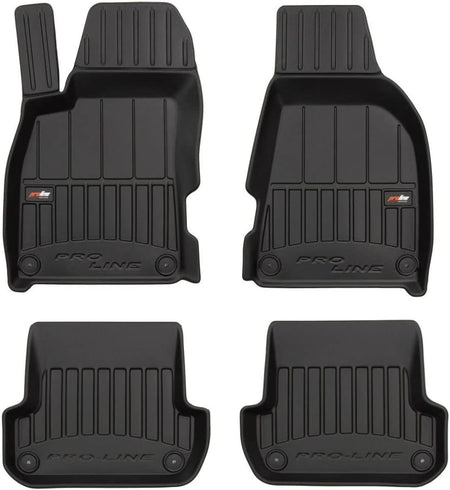 Gummimatten mit hohem Rand Audi A4 B6, baujahr 11.2001 - 10.2004, karosserie limousine #1