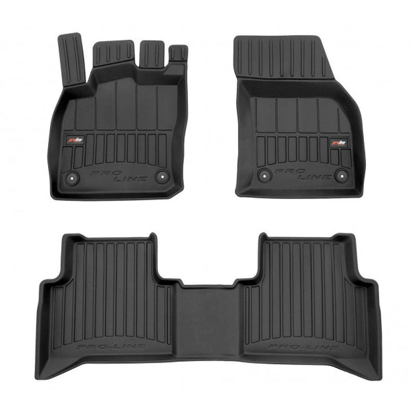 Gummimatten mit hohem Rand Volkswagen Touran II, baujahr 09.2015 - bis heute, karosserie van | 3D409804