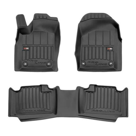 Gummimatten mit hohem Rand Dodge Durango 3 WK2 Facelift 1, baujahr 2014 - 2020, karosserie suv 1. sitzreihe, 7 sitzplätze | 3D409989