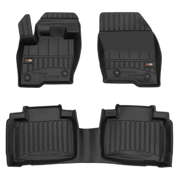 Gummimatten mit hohem Rand Ford Edge II, baujahr 05.2016 - bis heute, karosserie suv #1