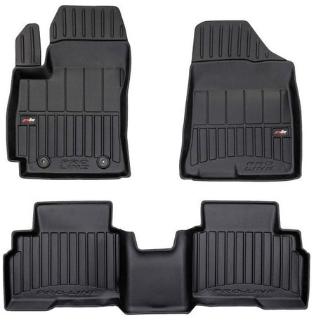 Gummimatten mit hohem Rand Hyundai Kona II, baujahr 04.2023 - bis heute, karosserie suv | 3D412590