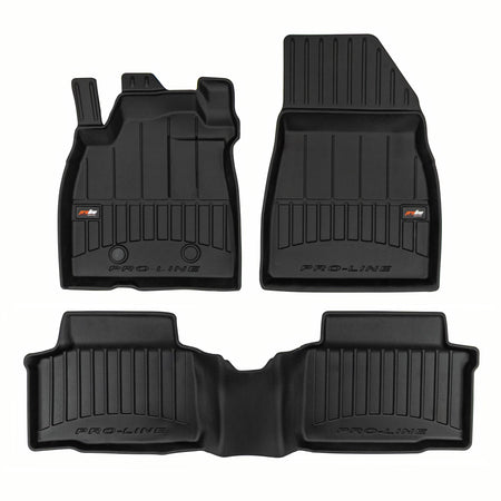 Gummimatten mit hohem Rand Dacia Duster III LPG, baujahr 06.2024 - bis heute, karosserie suv entspricht nicht dem 4x4 und mhev modell | 3D420830
