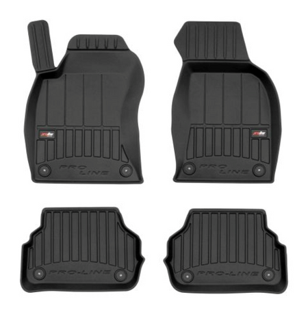 Gummimatten mit hohem Rand Audi A6 C5, baujahr 10.1997 - 02.2005, karosserie kombi | 3D425415