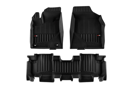 Gummimatten mit hohem Rand Toyota Highlander II (XU40) Facelift, baujahr 2011 - 2013, karosserie suv | 3D425637