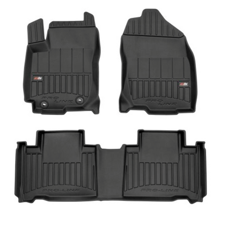 Gummimatten mit hohem Rand Toyota RAV4 IV, baujahr 03.2013 - 12.2018, karosserie suv facelift | 3D425743