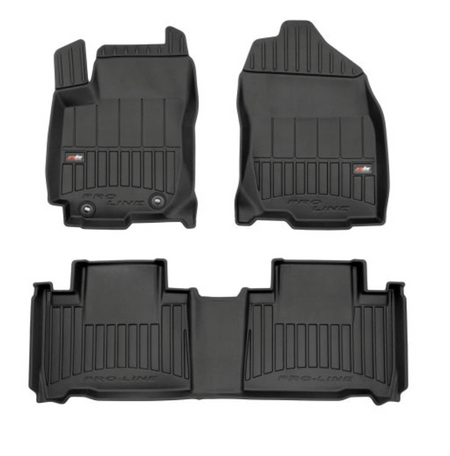 Gummimatten mit hohem Rand Toyota RAV4 IV Hybrid, baujahr 2015 - 12.2018, karosserie suv | 3D425743