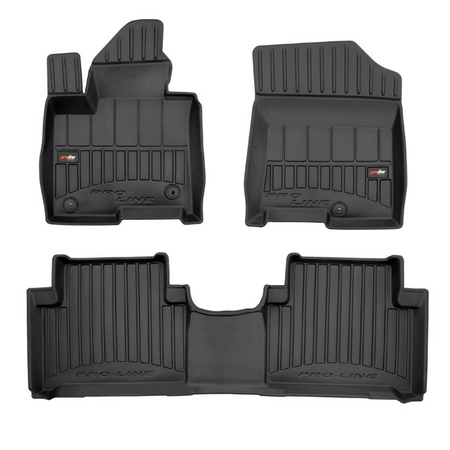 Gummimatten mit hohem Rand Kia Sorento IV XL Hybrid, baujahr 10.2020 - bis heute, karosserie suv #1