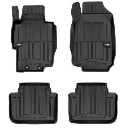 Gummimatten mit hohem Rand Honda Accord VII, baujahr 2003 - 08.2008, karosserie limousine | 3D425903