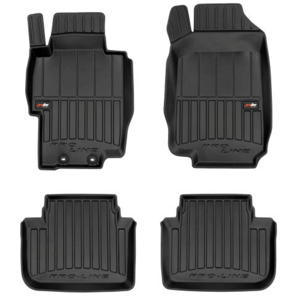 Gummimatten mit hohem Rand Honda Accord VII, baujahr 2003 - 08.2008, karosserie limousine #1