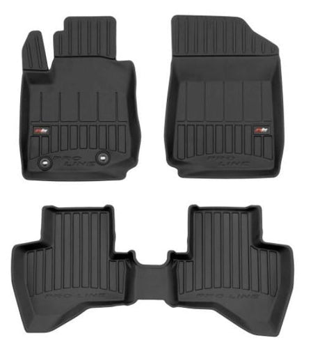 Gummimatten mit hohem Rand Toyota Aygo II, baujahr 07.2014 - bis heute, karosserie schrägheck #1