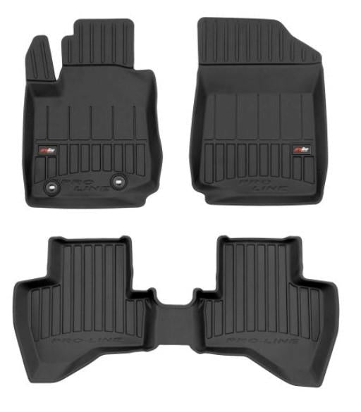 Gummimatten mit hohem Rand Toyota Aygo II, baujahr 07.2014 - bis heute, karosserie schrägheck #1