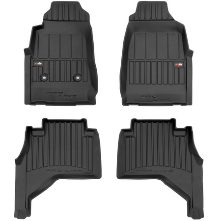 Gummimatten mit hohem Rand Isuzu D-Max, baujahr 2011 - 2020, karosserie pickup | 3D426153