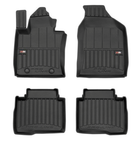 Gummimatten mit hohem Rand Ssang Yong Musso, baujahr 2018 - bis heute, karosserie pickup | 3D426269