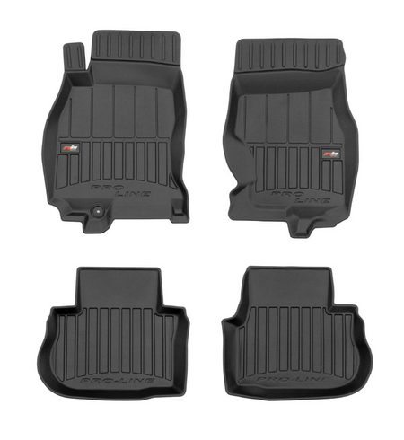 Gummimatten mit hohem Rand Infiniti FX I, baujahr 2003 - 2008, karosserie suv #1