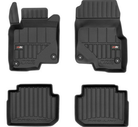 Gummimatten mit hohem Rand Smart ForFour I, baujahr 2004 - 2006, karosserie schrägheck #1