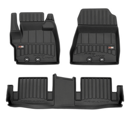 Gummimatten mit hohem Rand Toyota IQ , baujahr 2008 - 2016, karosserie schrägheck #1