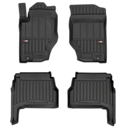 Gummimatten mit hohem Rand Kia Sorento I, baujahr 2002 - 2009, karosserie suv #1