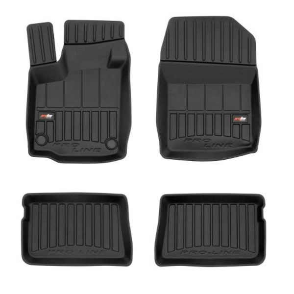 Gummimatten mit hohem Rand Renault Twingo II, baujahr 06.2007 - 07.2014, karosserie schrägheck #1