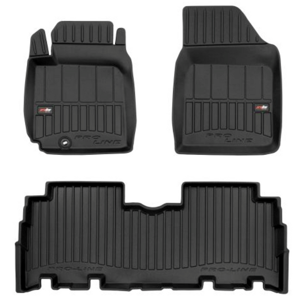 Gummimatten mit hohem Rand Toyota Yaris Verso, baujahr 2000 - 2006, karosserie van #1