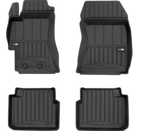 Gummimatten mit hohem Rand Subaru Impreza III, baujahr 09.2007 - 2011, karosserie limousine | 3D426603