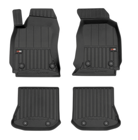 Gummimatten mit hohem Rand Audi A4 B5, baujahr 1995 - 10.2001, karosserie limousine | 3D426641