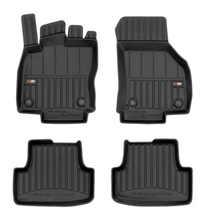 Gummimatten mit hohem Rand Volkswagen Golf 8 MHEV, baujahr 11.2020 - bis heute, karosserie schrägheck | 3D426689