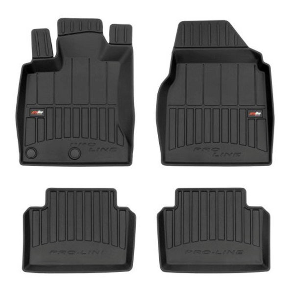 Gummimatten mit hohem Rand Nissan Qashqai I, baujahr 02.2007 - 01.2014, karosserie suv passt nicht zu tekna | 3D426733